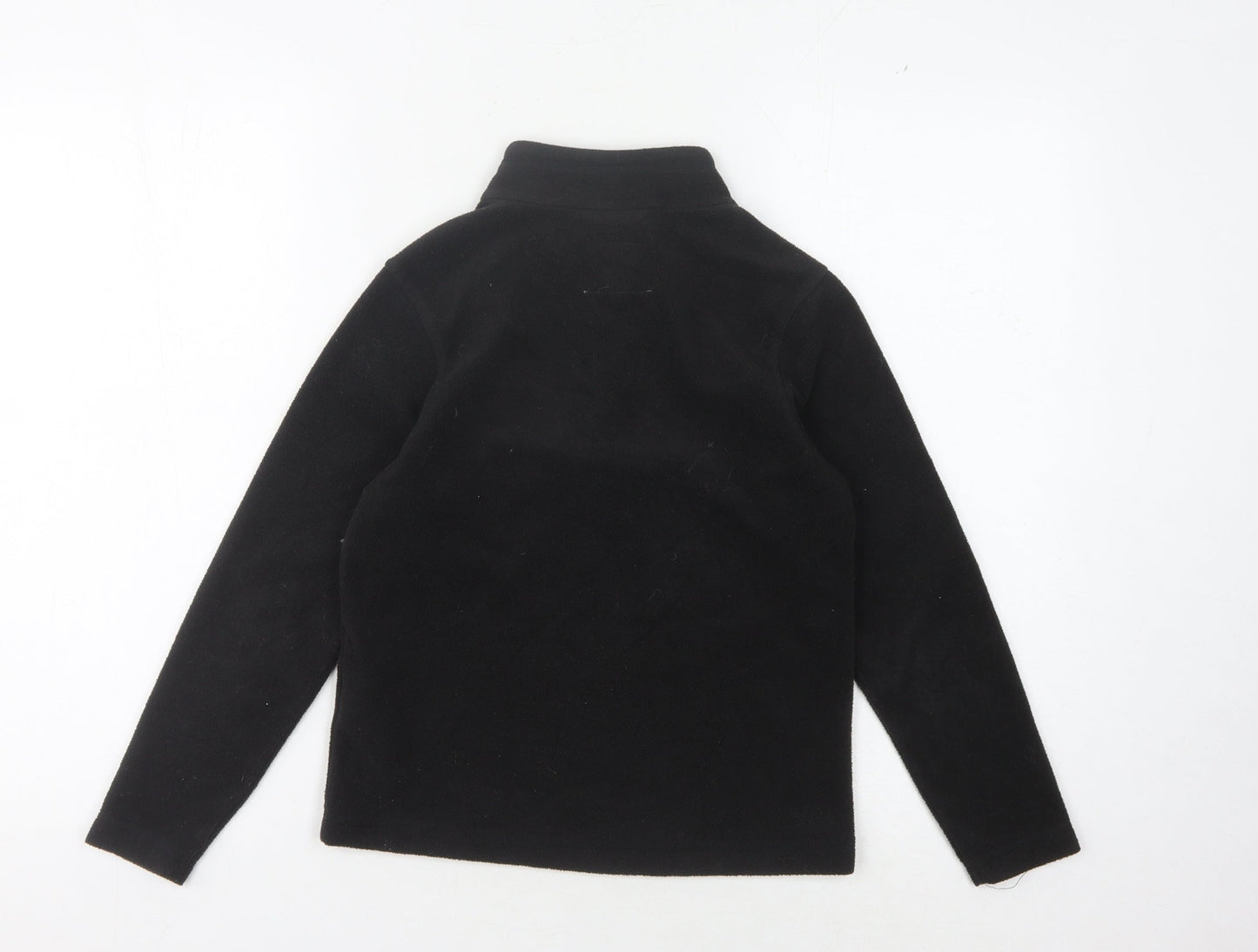Regatta Boys Black Fleece 1/4 Zip Sweatshirt - Size 10 Years