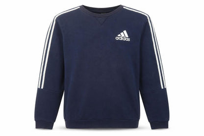 Mens UK Size M adidas Blue Pullover Sweatshirt