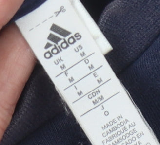 Adidas Men's Blue M Pullover Sweatshirt Logo Sports