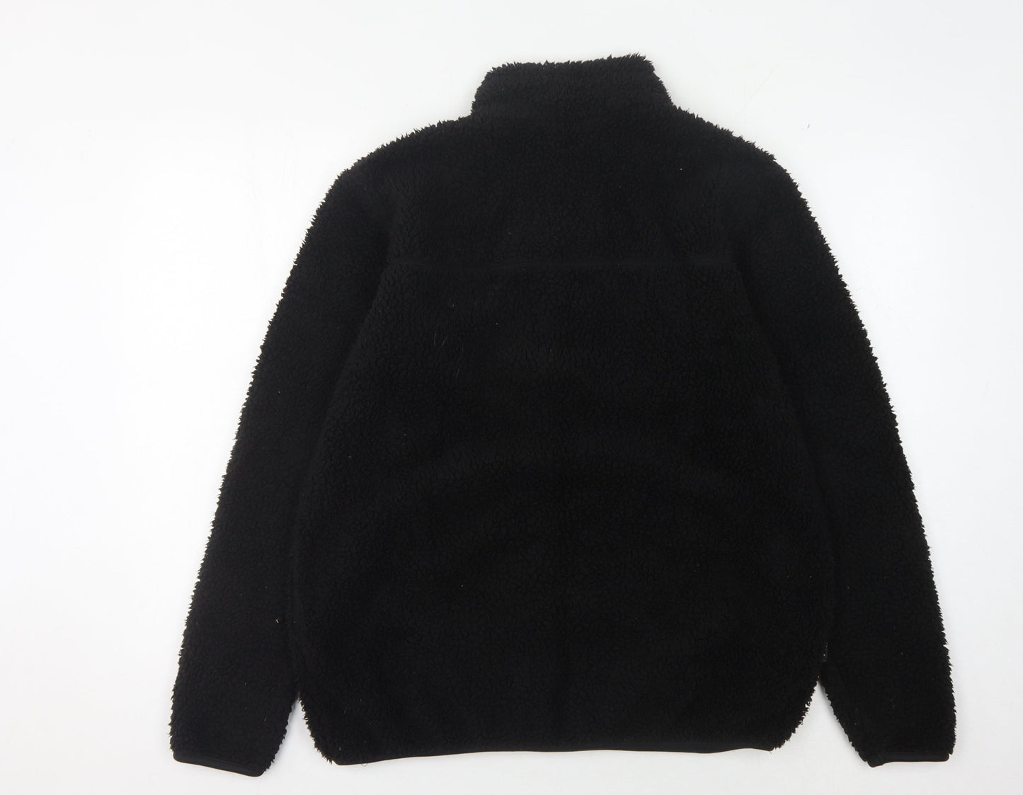 Unisex Adults UK Size S Mountainlife Black Pullover Hoodie