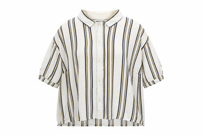 Unisex Adults UK Size L MNG Multicoloured Basic Button-Up