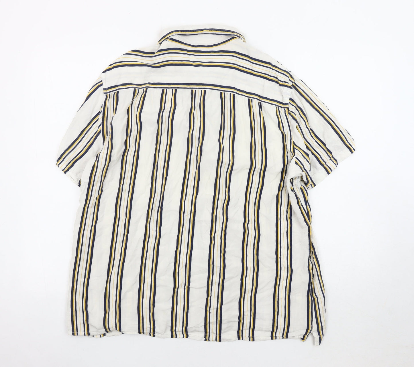 Unisex Adults UK Size L MNG Multicoloured Basic Button-Up
