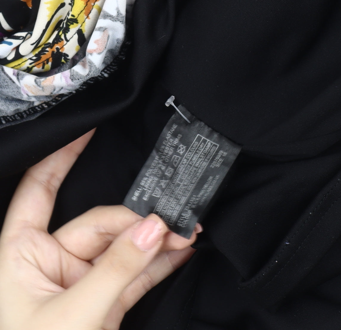 Klass Women's Multicoloured Floral Dress Size 16