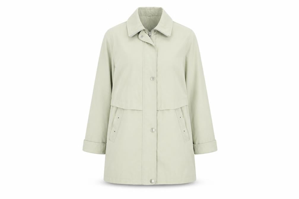 Womens UK Size S Klass Collection Beige Overcoat