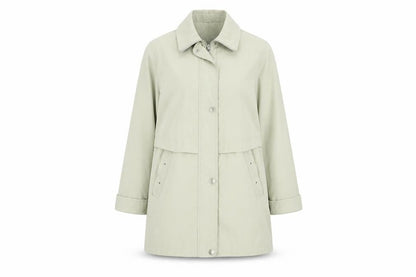 Womens UK Size S Klass Collection Beige Overcoat