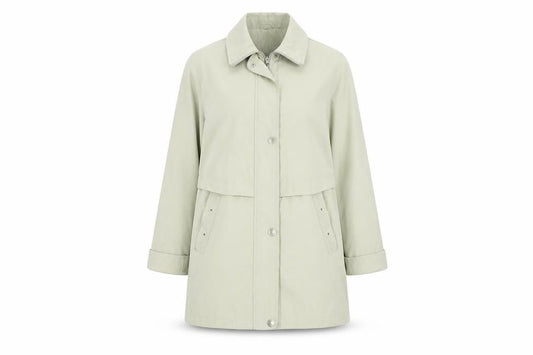 Womens UK Size S Klass Collection Beige Overcoat