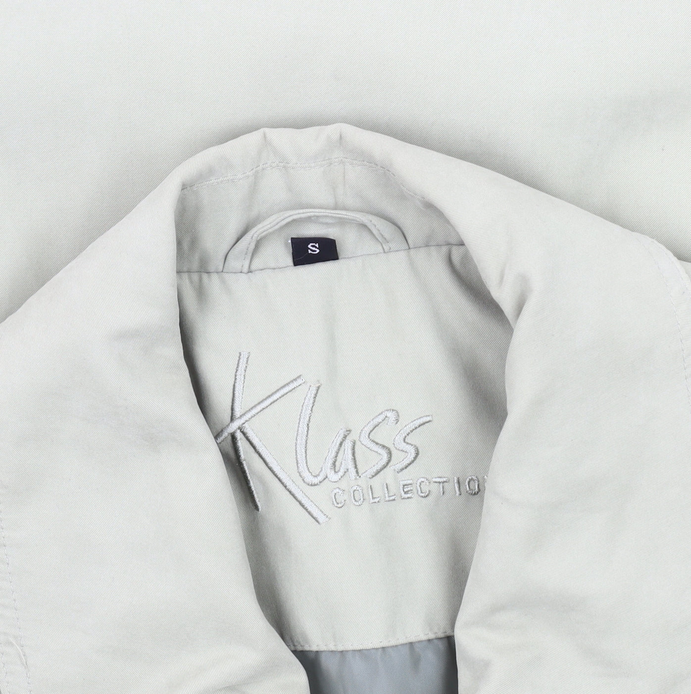 Womens UK Size S Klass Collection Beige Overcoat
