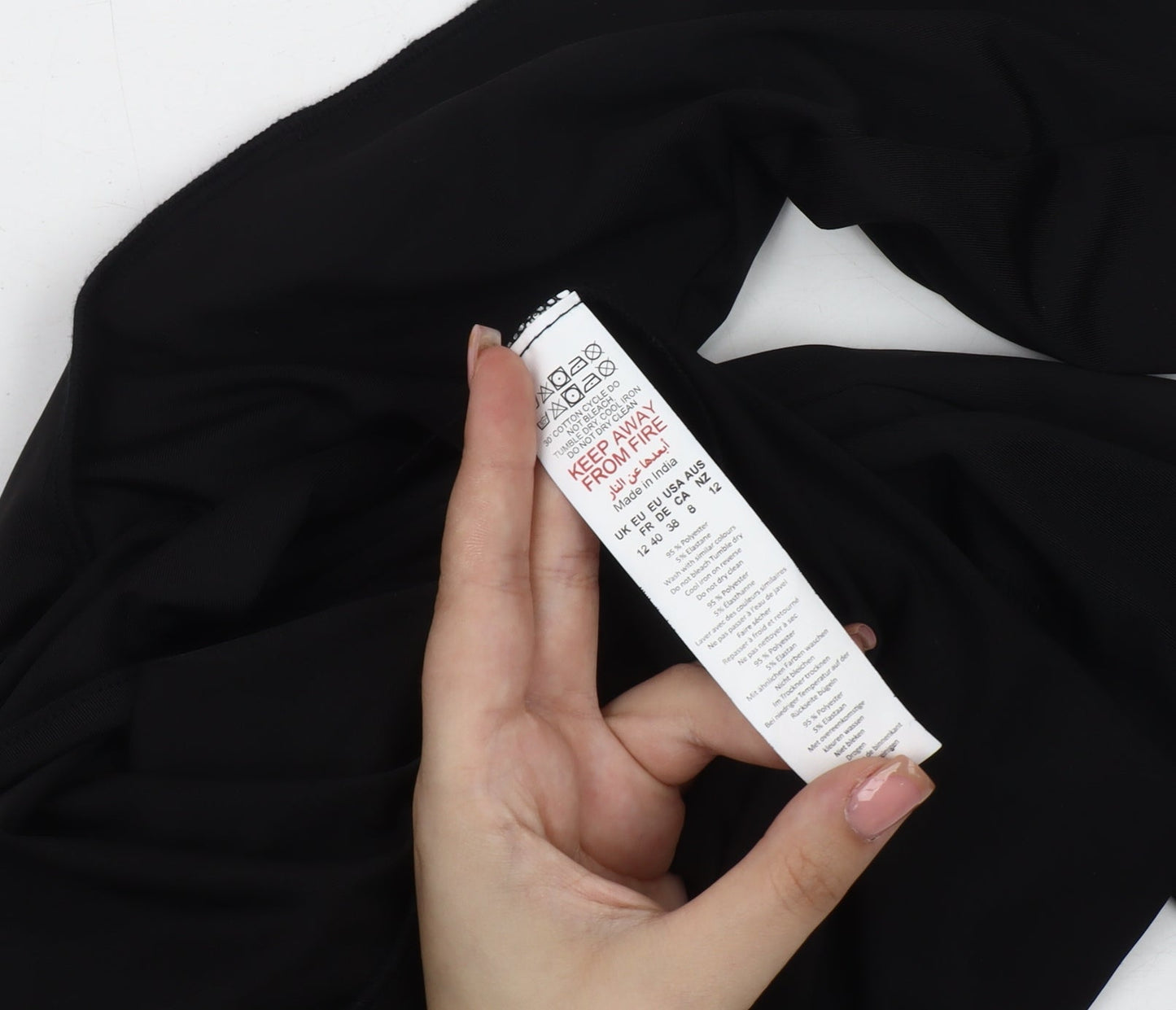 PrettyLittleThing Women's Black Sleeveless Jumpsuit, Size 12