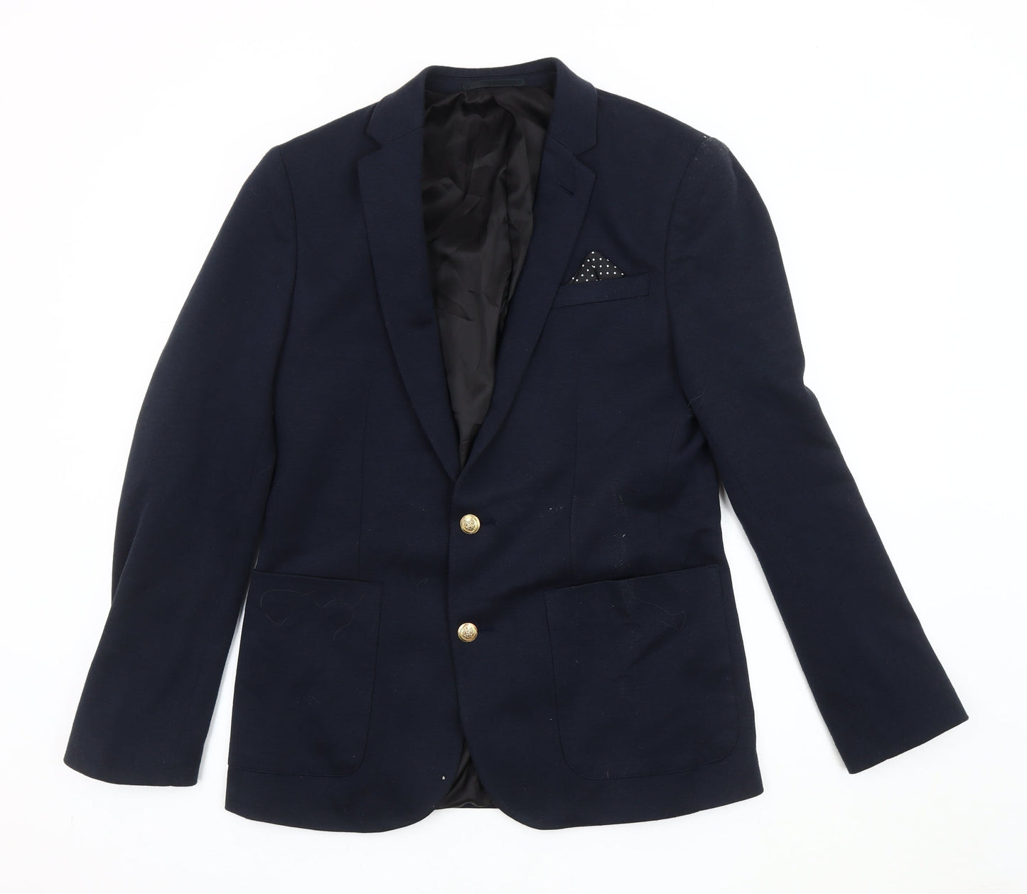 ASOS Men's Blue Slim Fit Blazer 38S
