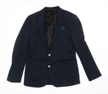 ASOS Men's Blue Slim Fit Blazer 38S