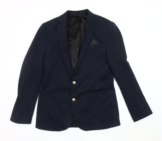 ASOS Men's Blue Slim Fit Blazer 38S