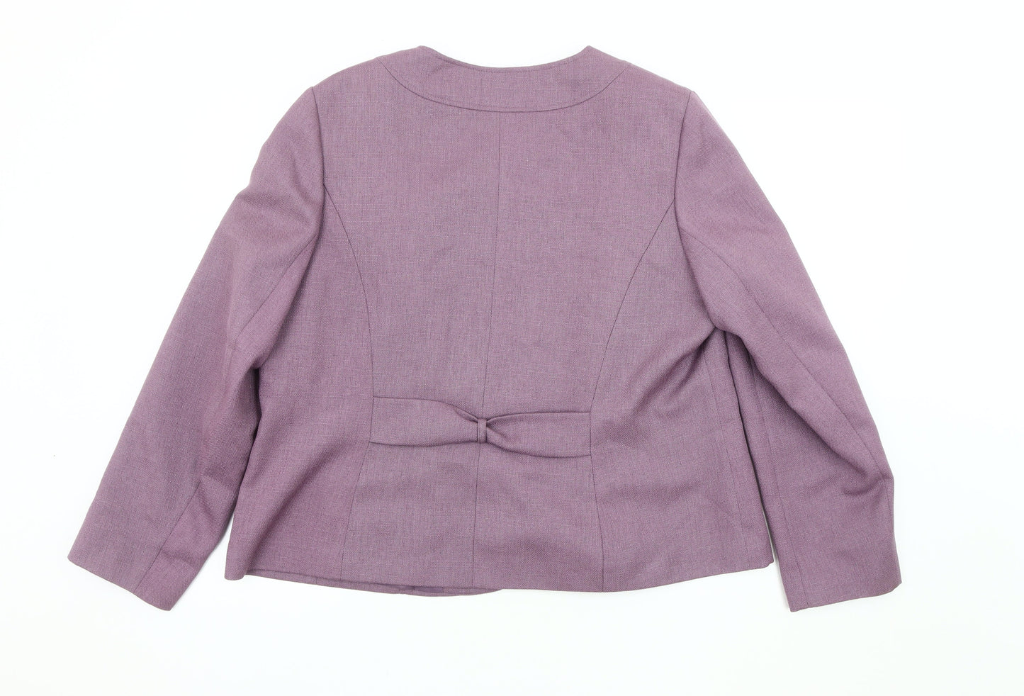 Eastex Purple Women's Blazer, Size 18, Regular Fit