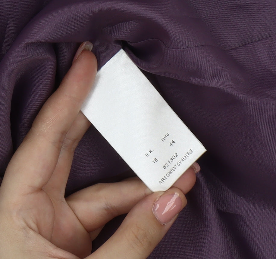 Eastex Purple Women's Blazer, Size 18, Regular Fit