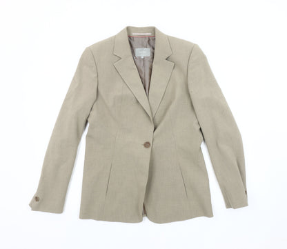 Per Una Women's Beige Blazer, Size 10, Regular Fit