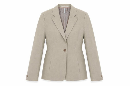 Womens UK Size 10 Per Una Regular Beige Blazer