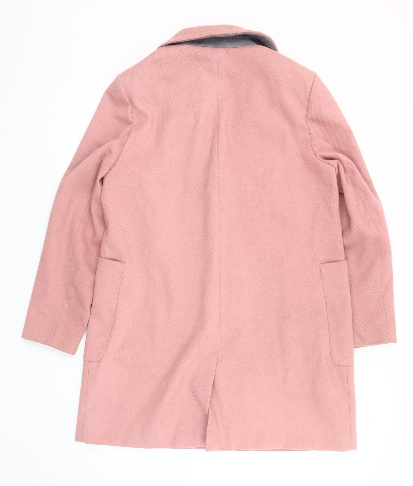 Womens UK Size 16 RedHerring Pink Overcoat