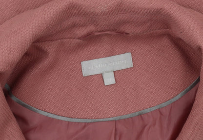 Womens UK Size 16 RedHerring Pink Overcoat