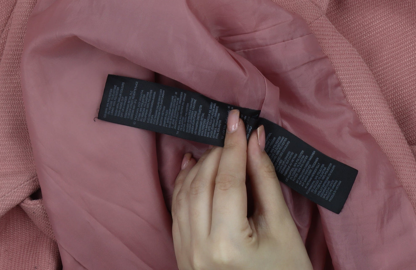 Womens UK Size 16 RedHerring Pink Overcoat