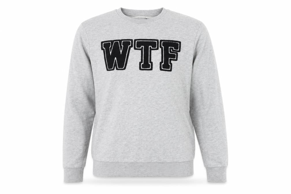Mens UK Size L ASOS Grey Pullover Sweatshirt