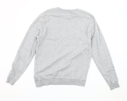 Mens UK Size L ASOS Grey Pullover Sweatshirt