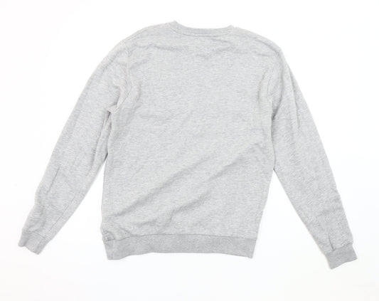 Mens UK Size L ASOS Grey Pullover Sweatshirt