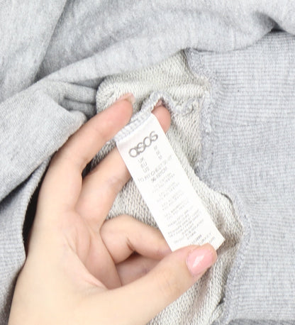 Mens UK Size L ASOS Grey Pullover Sweatshirt