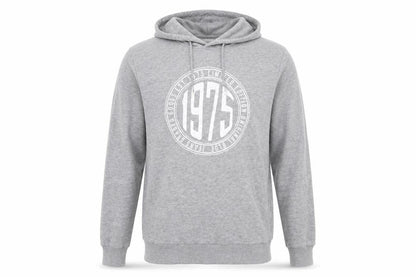 Stock & Hank Men's Grey L Pullover Hoodie Vintage Style