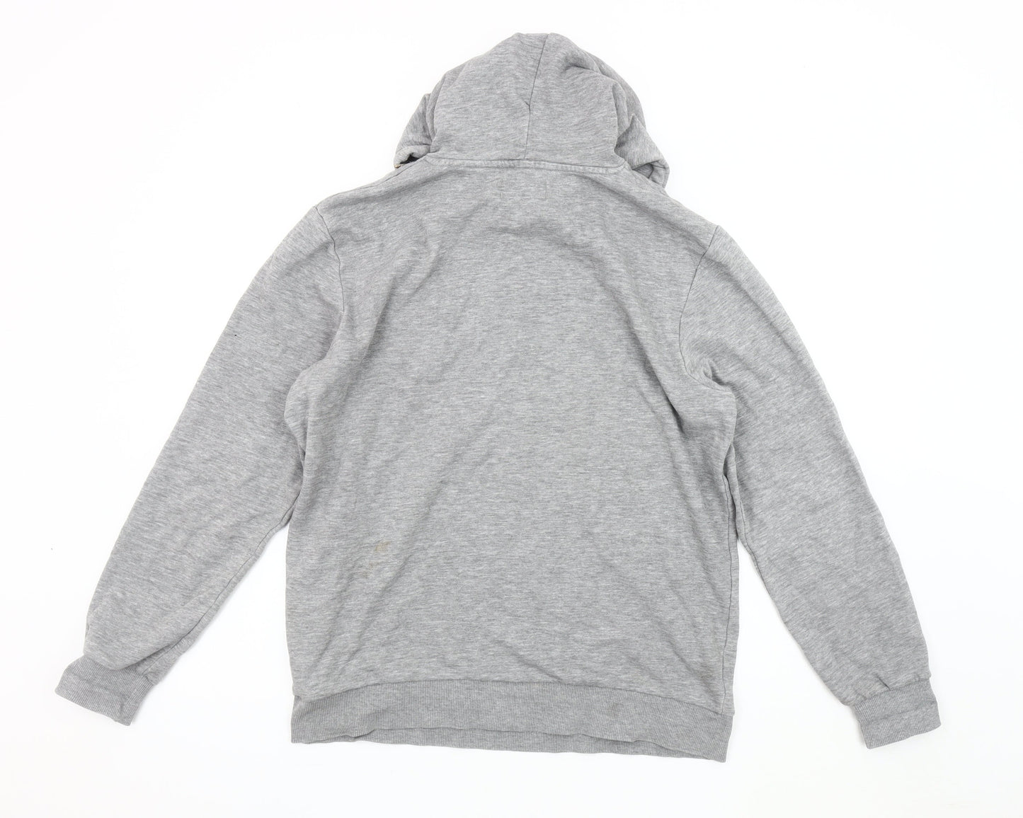 Stock & Hank Men's Grey L Pullover Hoodie Vintage Style