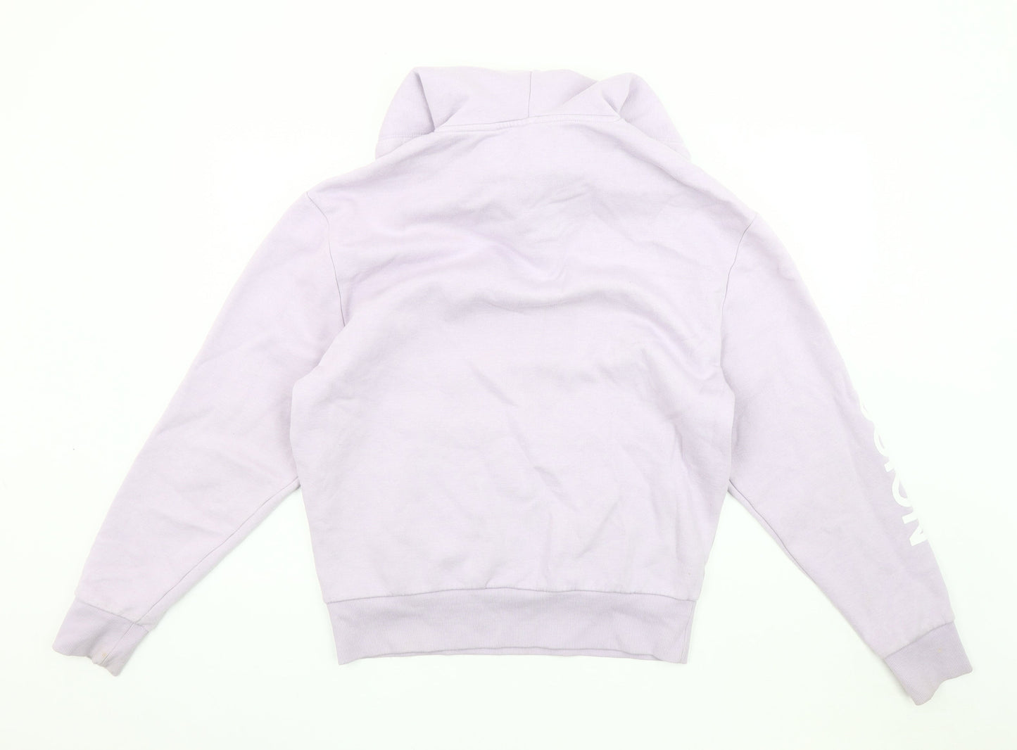 Womens UK Size XS COLLUSION Purple Pullover Hoodie