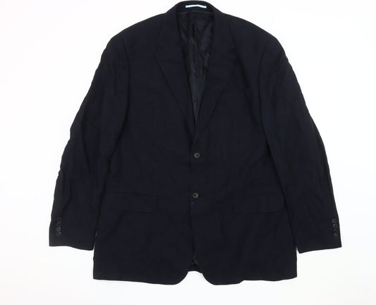 Mens UK Size 44 NEXT Regular Black Suit Jacket