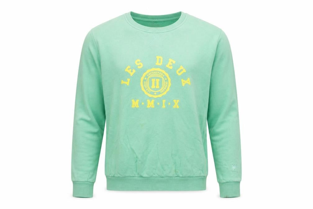 Les Deux Men's Green Pullover Sweatshirt M