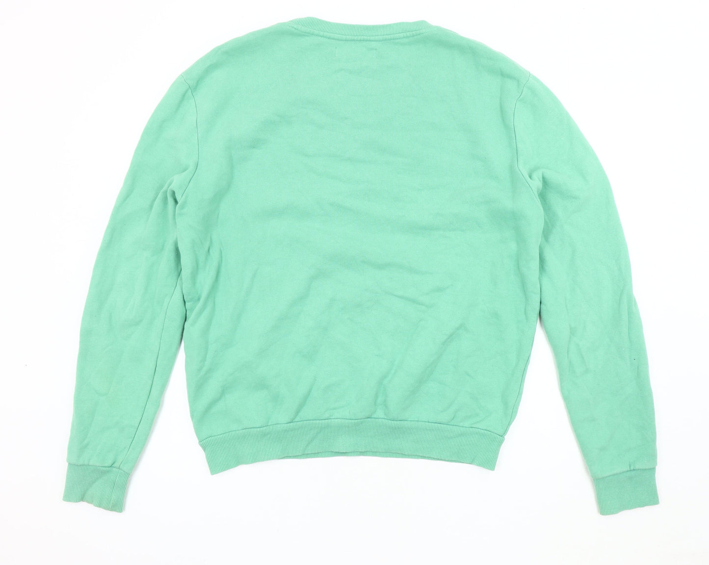 Les Deux Men's Green Pullover Sweatshirt M