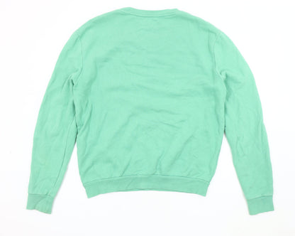 Les Deux Men's Green Pullover Sweatshirt M