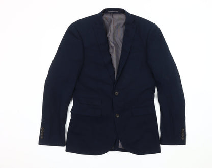 Mens UK Size 36 NEXT Regular Blue Suit Jacket