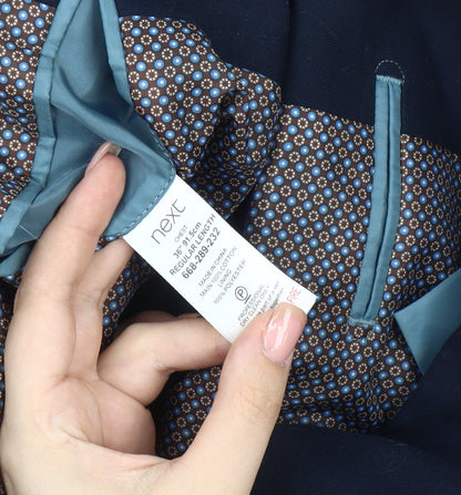 Mens UK Size 36 NEXT Regular Blue Suit Jacket