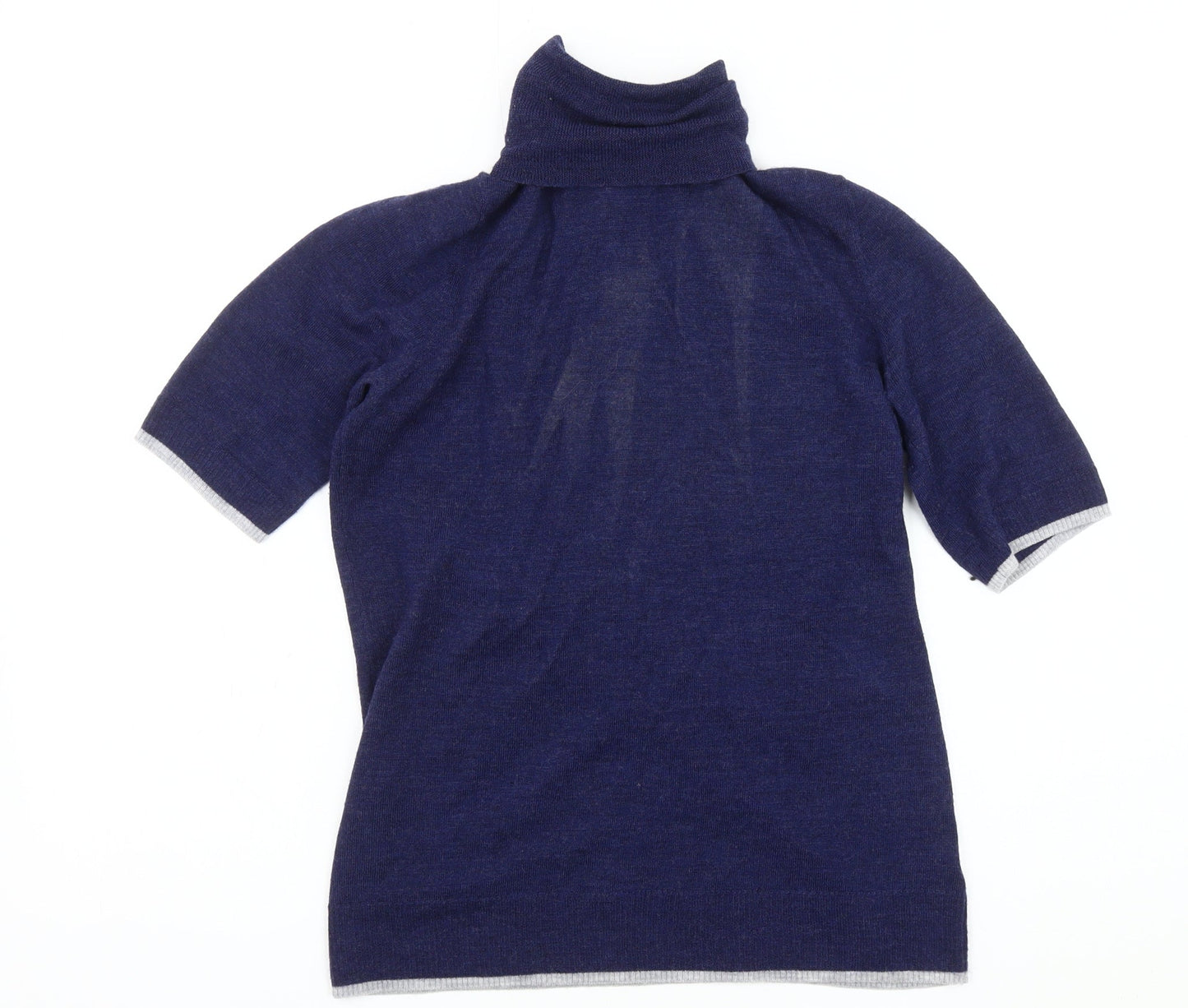 Womens UK Size S Ellen Tracy Blue Pullover Jumper