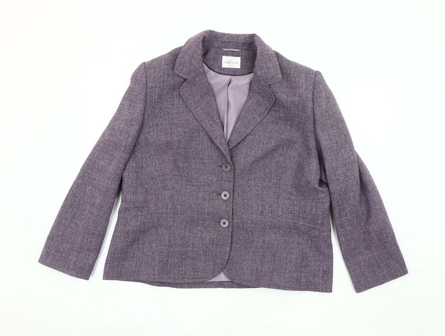 Eastex Women's Purple Blazer - Size 18