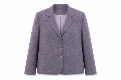 Womens UK Size 18 Eastex Regular Purple Blazer