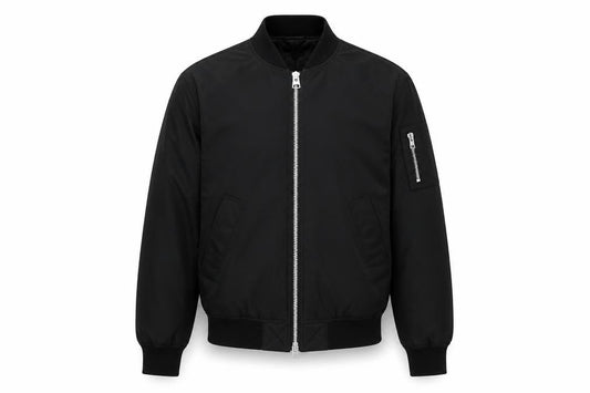 Mens UK Size M brixtol Black Bomber Jacket