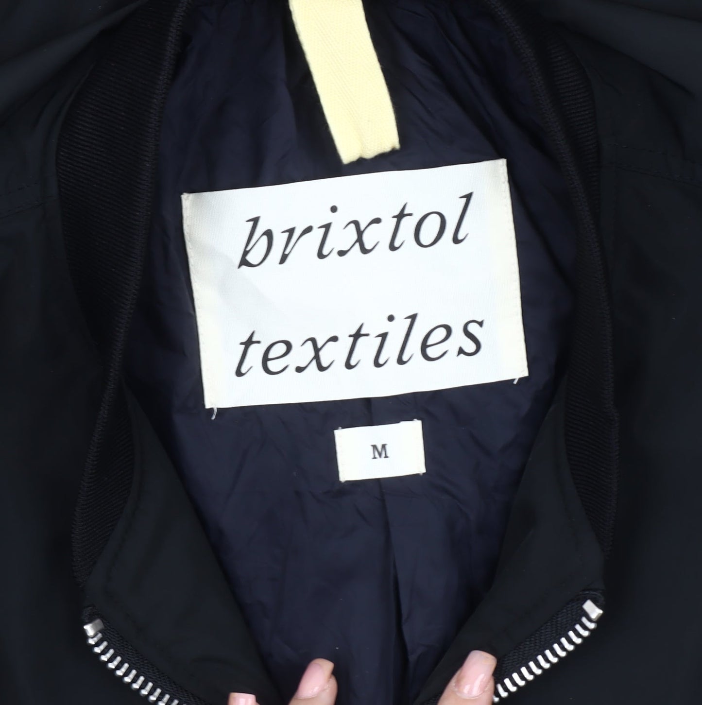 Mens UK Size M brixtol Black Bomber Jacket