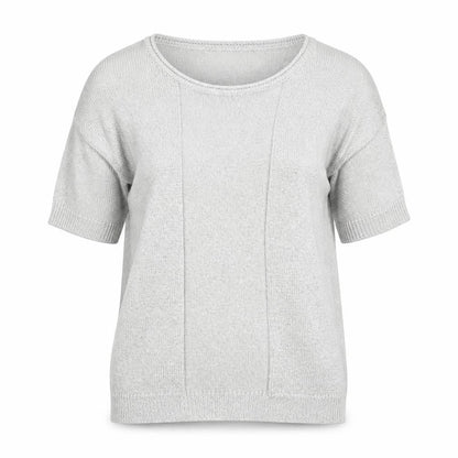 Womens UK Size S Wallis Silver Pullover Jumper
