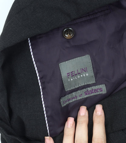 Mens UK Size 36 Fellini Regular Black Suit Jacket