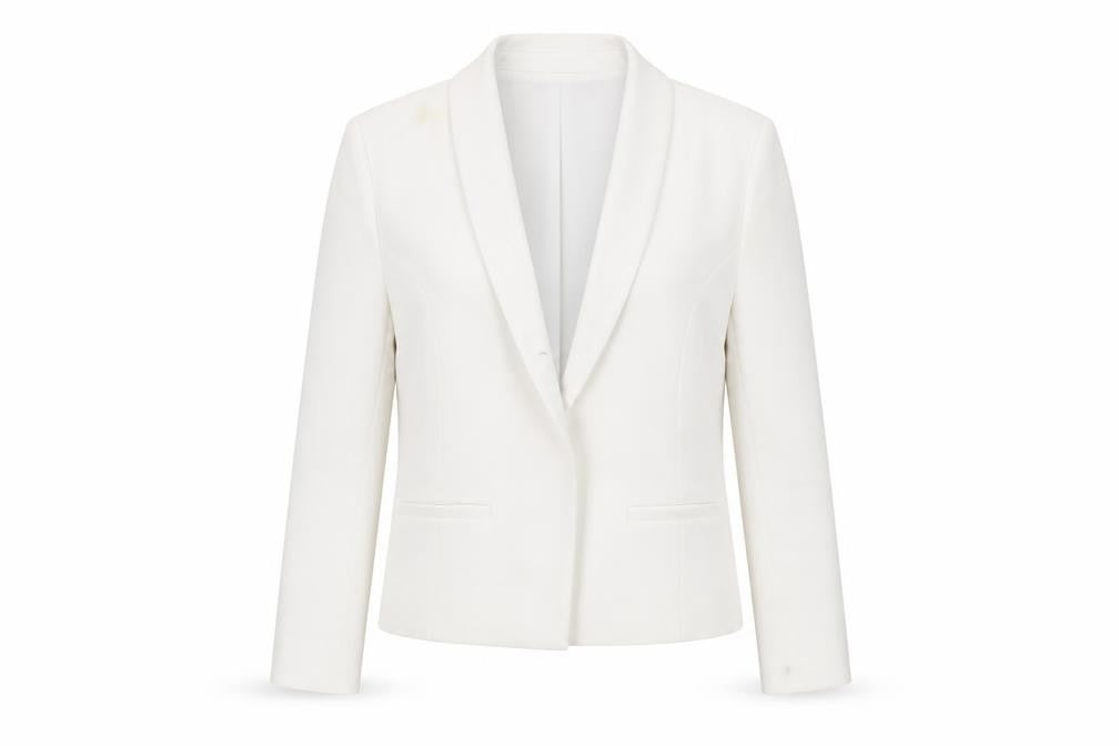 Womens UK Size 10 New Look Regular White Blazer