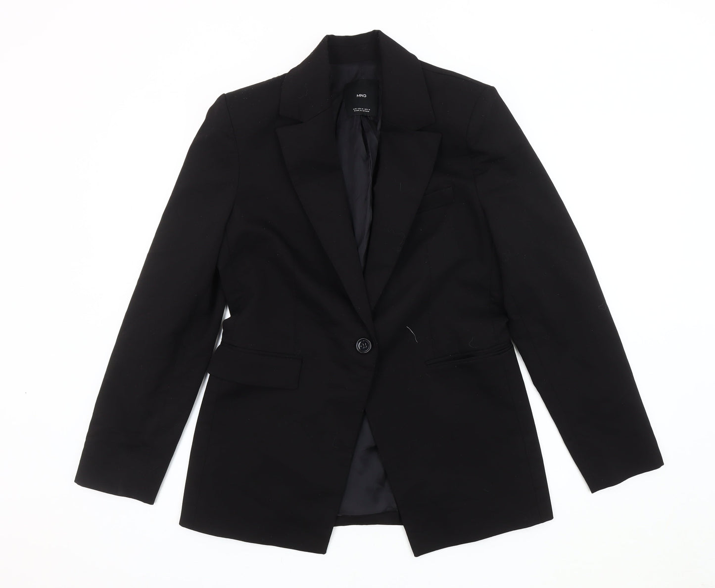 Womens UK Size M MNG Regular Black Blazer