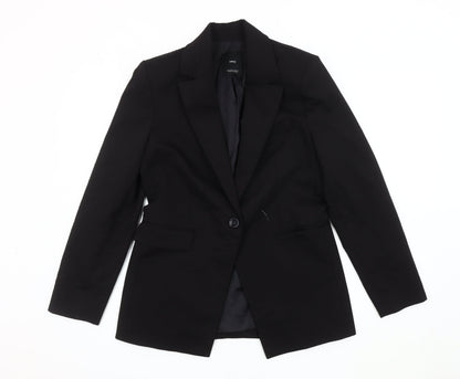 Womens UK Size M MNG Regular Black Blazer