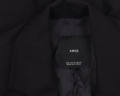 Womens UK Size M MNG Regular Black Blazer