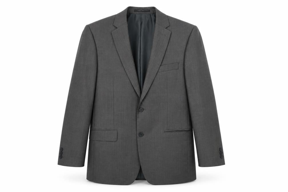 Mens UK Size 40 Karl Jackson Regular Grey Suit Jacket