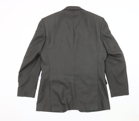 Mens UK Size 40 Karl Jackson Regular Grey Suit Jacket