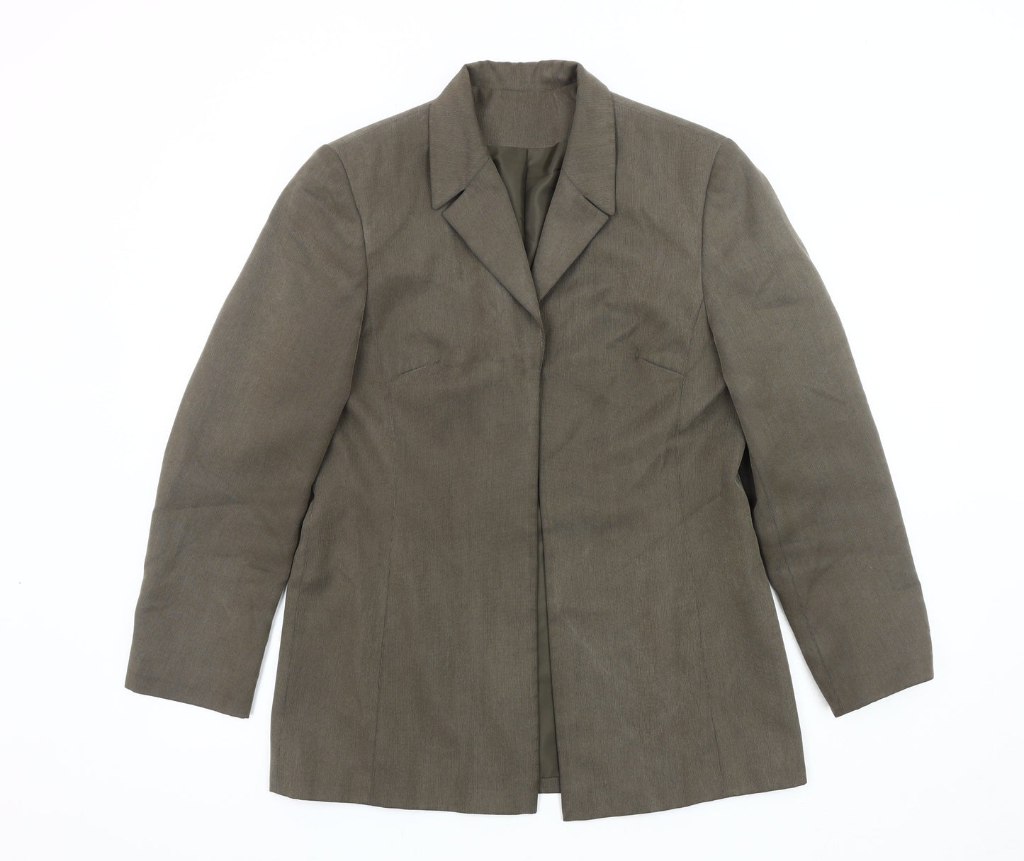 Womens UK Size 12 Anne Brooks Petites Brown Blazer