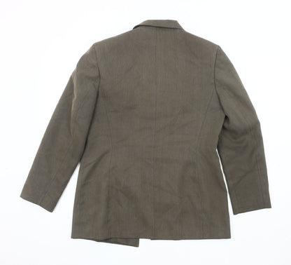 Womens UK Size 12 Anne Brooks Petites Brown Blazer